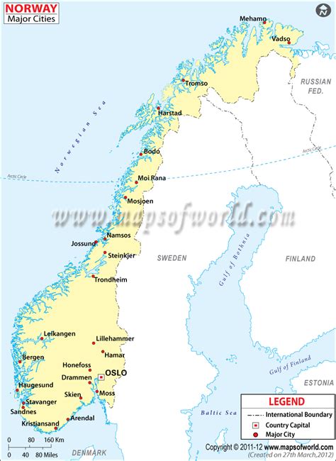 largest norwegian cities