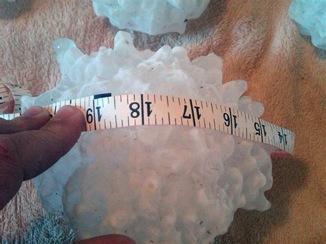 largest piece of hail ever recorded