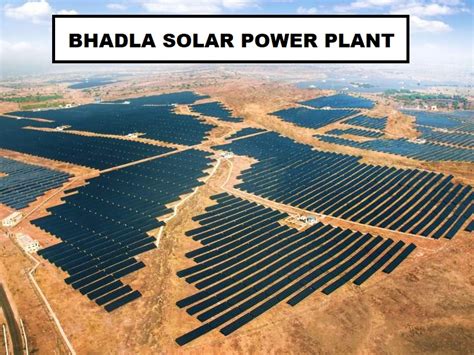 largest solar power plant in india