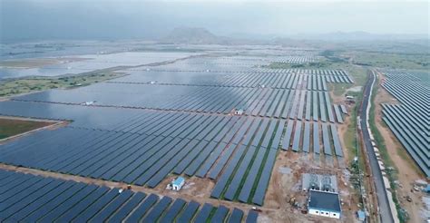largest solar power plant in karnataka