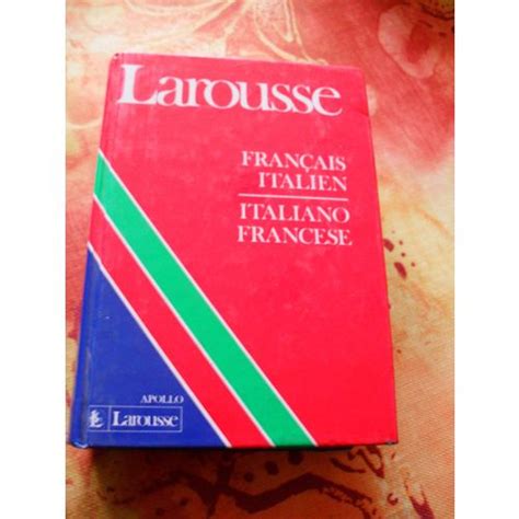 larousse dizionario francese italiano