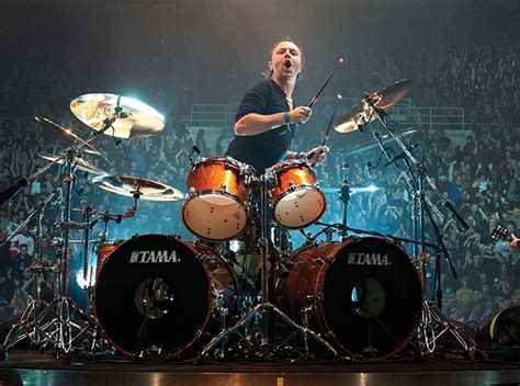 lars ulrich drum set