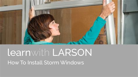larson storm windows installation manual