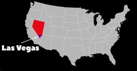 Las Vegas In Us Map