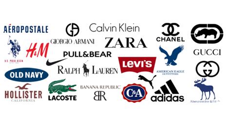 las 100 mejores marcas de ropa