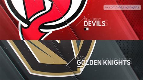 las vegas golden knights vs new jersey devils