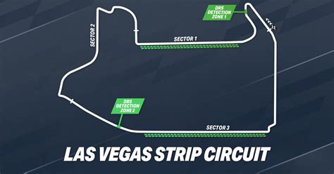 las vegas grand prix track map