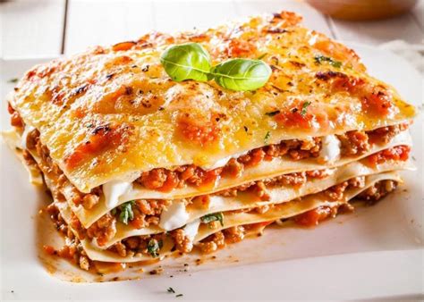 lasagna in italian language