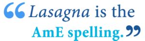 lasagna meaning in slang