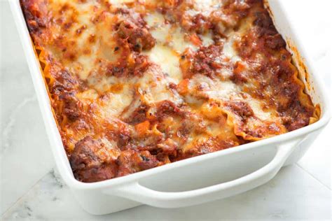 lasagna recipe with sausage and beef