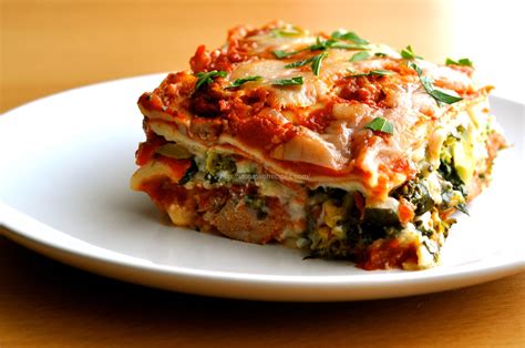 lasagna recipe with vegetables