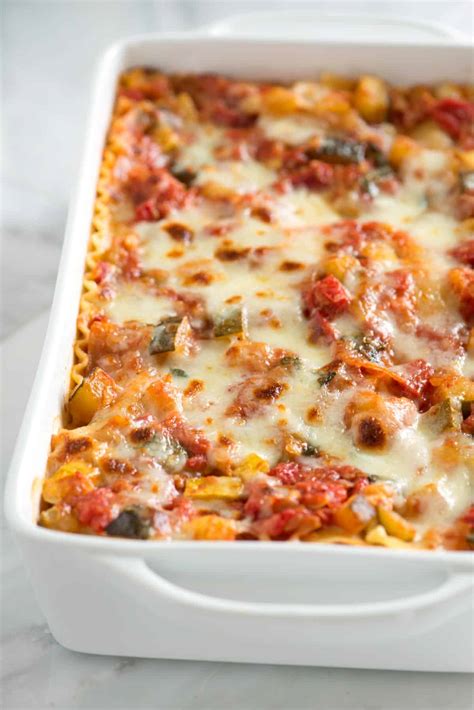 lasagna recipes easy vegetarian