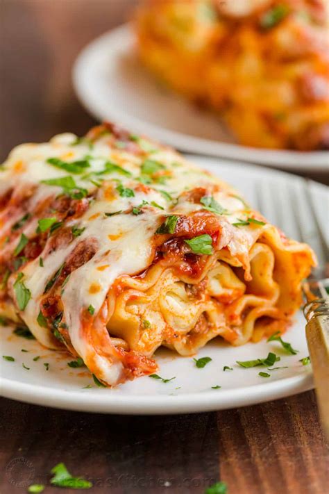 lasagna roll up recipes