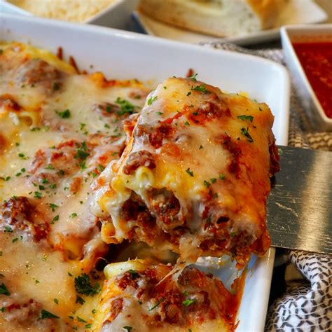 lasagna roll ups recipe no meat