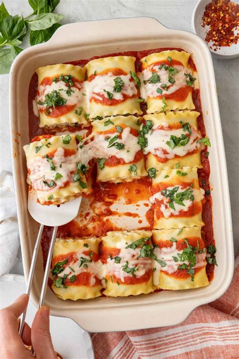 lasagna roll ups with spinach recipe