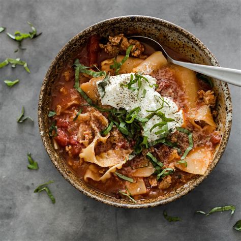 lasagna soup eating well