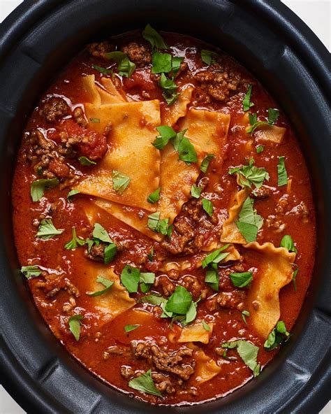 lasagna soup recipes in slow cooker