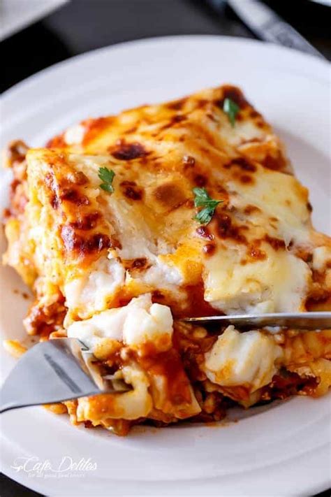 lasagna with pumpkin sauce
