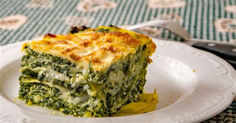 lasagne con spinaci e besciamella