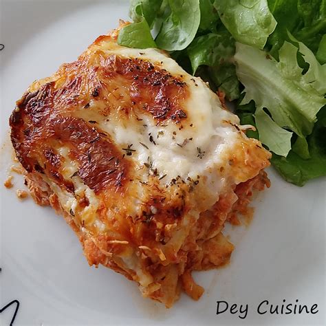 lasagne poulet sauce tomate