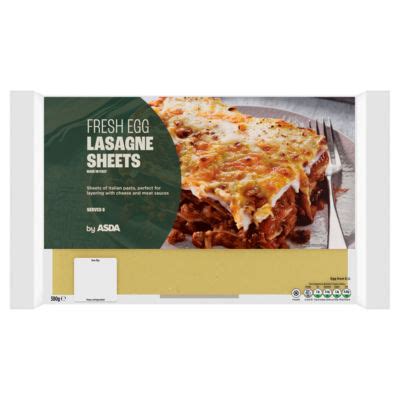 lasagne sheets asda