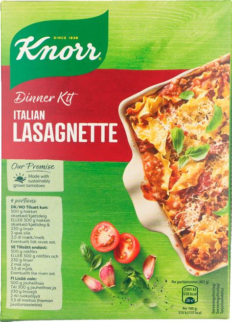 lasagnette knorr recept