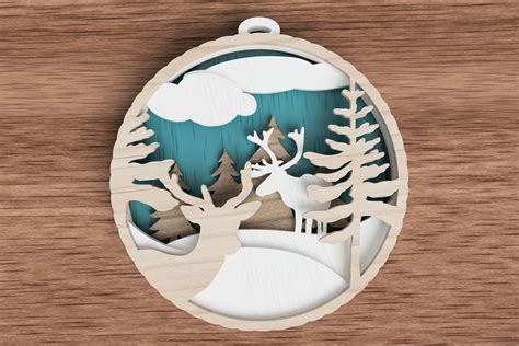 Laser Cut Christmas Decorations Templates Free