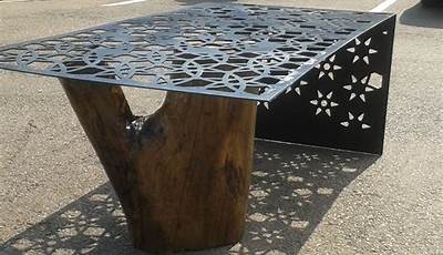 Laser Cut Furniture Coffee Tables