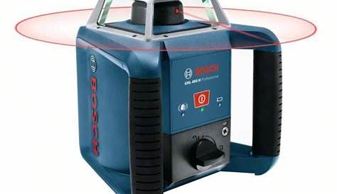 Bosch Niveau Laser Rotatif Horizontal Portée 500 M