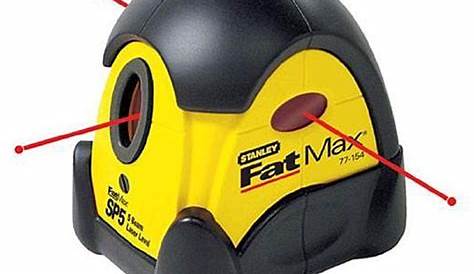 Laser Stanley Fatmax Sp5 FMHT775981 SCGP5 FatMax Cross & 5 Spot