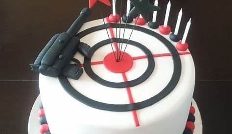 Laser Tag Birthday Cake Designs Party Party