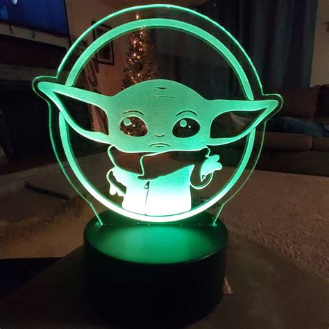 Laser Cut Acrylic Light