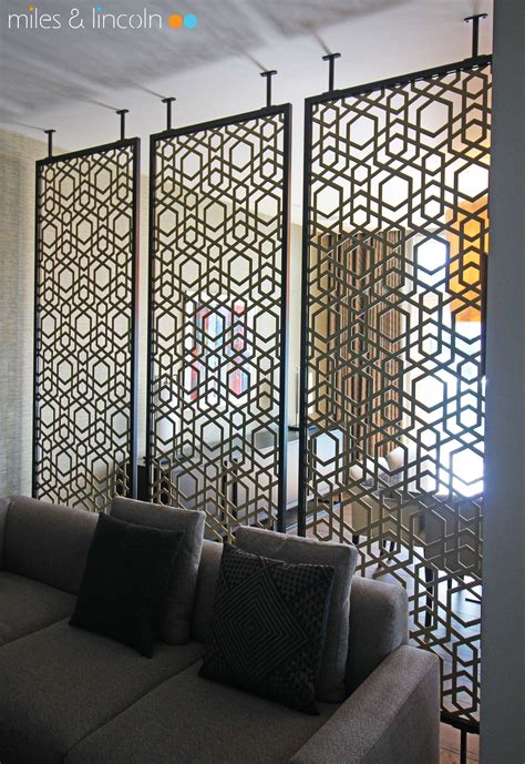laser cut room partitions