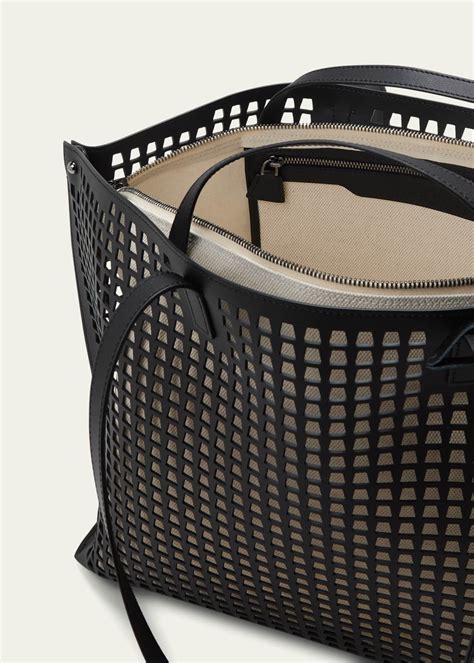 Laser Cut Shoulder Bag