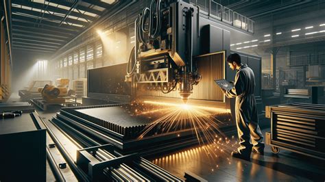 Laser Cutting Machine Wallpaper