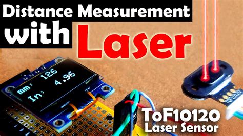 Laser Distance Measure Sensor Arduino