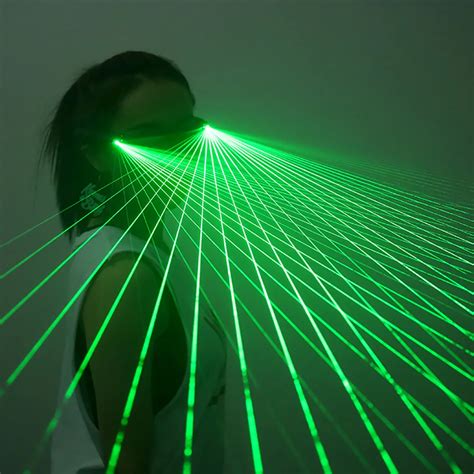 Laser Glasses With Light