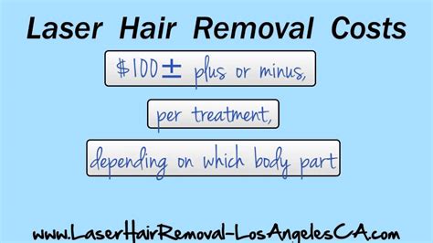 laser hair removal los angeles cost