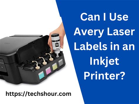 laser labels in inkjet printer