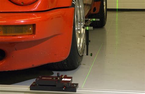 Laser Level Car Alignment