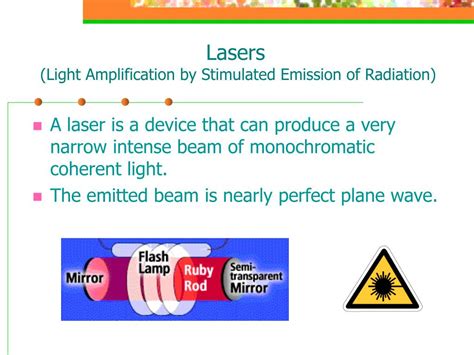 Laser Light Radiation