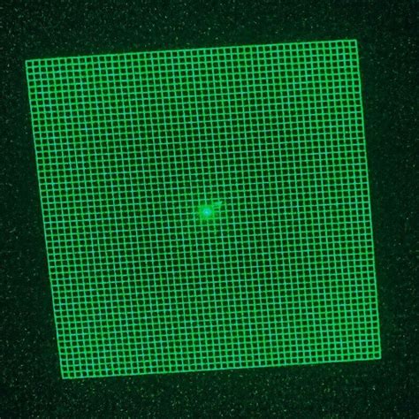 Laser Pointer Grid Pattern