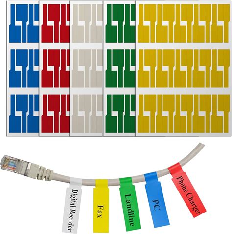 Laser Printable Cable Labels