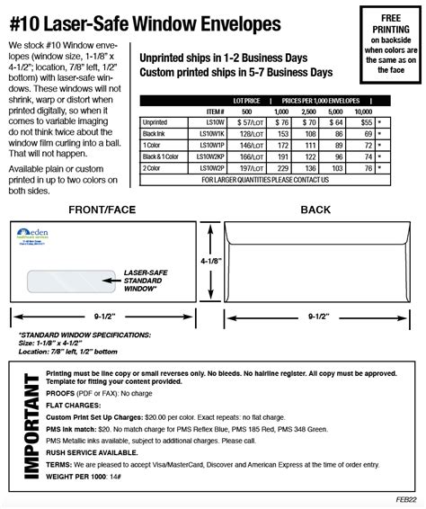 Laser Printable Window Envelopes From Stamps.com