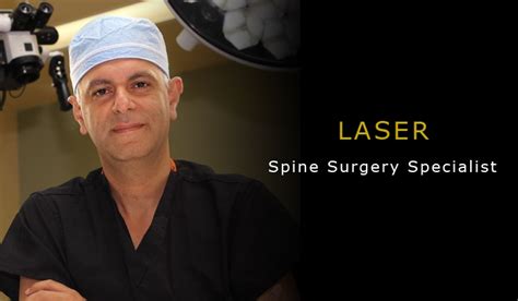 laser spine surgery los angeles ca