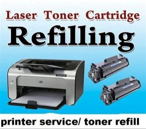 laser toner cartridge refill service