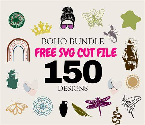 Download laser-cut-boho-element-bookmark-bundle SVG