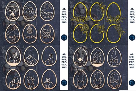 Download laser-cut-easter-egg-decor-svg-bundle-2 SVG