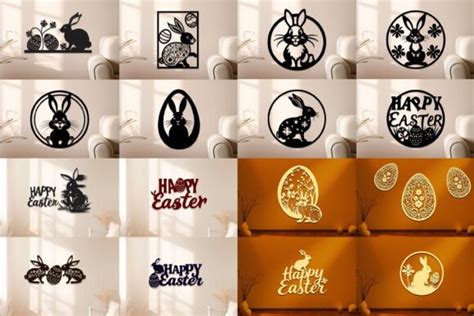 Download laser-cut-easter-wall-decor-svg-bundle SVG