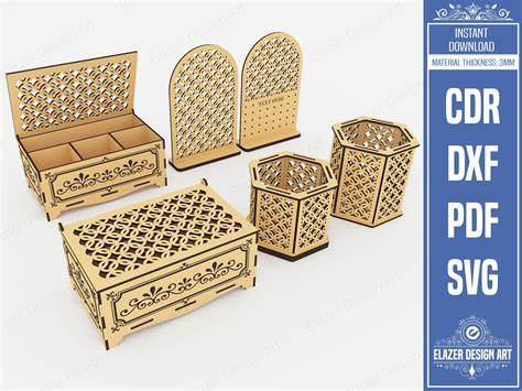 Download laser-cut-pattern-set SVG